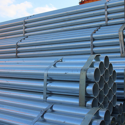 Sıcak Dip Gi Dikişsiz Galvanizli Yuvarlak Çelik Boru ASTM A106 Sch 40 ERW GI Demir Boru