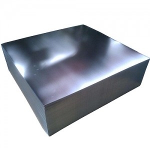 Metalik Parlaklık 995mm 0.12mm ile Kaplanmış Kalay Çelik Sac Levha
