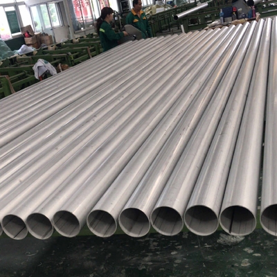 Yuvarlak Uçlu Paslanmaz Çelik Akışkan Tüpleri 12 Metre Uzunluk 1mm - 100mm Et Kalınlığı