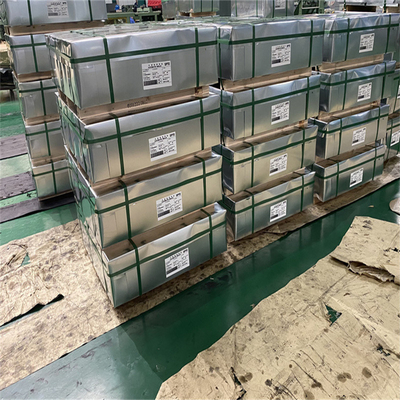 Akma Dayanımı ≥245Mpa Uzunluk 850 - 1500mm ile Parlak Kalay Çelik Levha