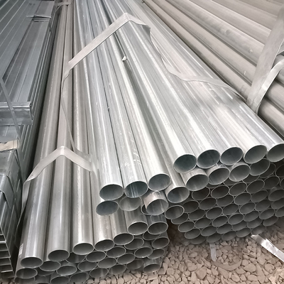 Kalıplandırma Galvanizli Çelik Yuvarlak Boru Yapı için Sıcak Daldırılmış Gi Galvan