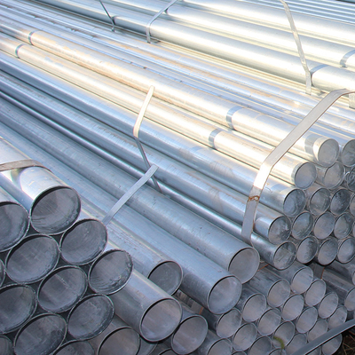 Yangın söndürme kaynaklı galvanizli çelik boru dikişsiz ERW Sch 40 80 Karbon 6M tüpü