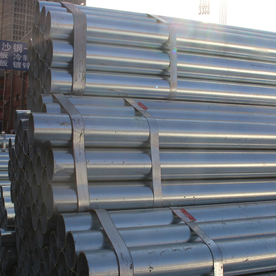 15mm Kalınlığı Ön Galvanizli Çelik Boru Borusu Sıcak Battırılmış GI Yuvarlak Boru