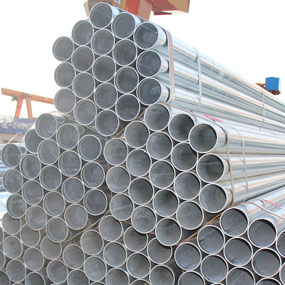 15mm Kalınlığı Ön Galvanizli Çelik Boru Borusu Sıcak Battırılmış GI Yuvarlak Boru