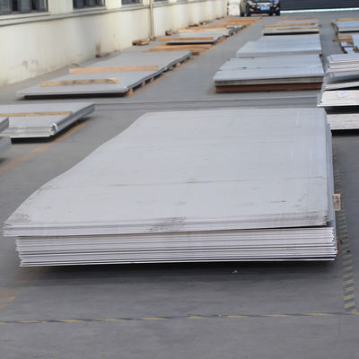 300 Serisi 6 mm Kalınlıklı Yapı için Sıcak Dolaştırılmış Paslanmaz Çelik Plakası