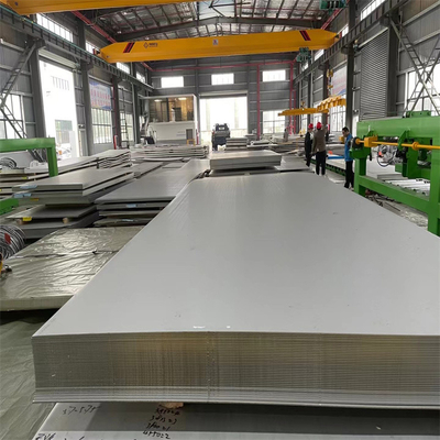 Sıcak olarak yuvarlanmış 316Ti Astm paslanmaz çelik levhası No 1 Kalınlığı 3-50 mm