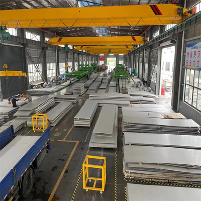 Sıcak olarak yuvarlanmış 316Ti Astm paslanmaz çelik levhası No 1 Kalınlığı 3-50 mm