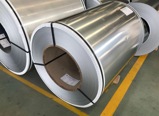 Oluklu Levhalar Sıcak Daldırma Aisi Galvanizli Çelik Rulo 508mm Id