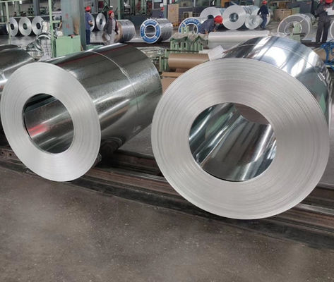 Soğuk Haddelenmiş Astm 304 Sıcak Daldırma Galvanizli Çelik Rulo Çinko Kaplı