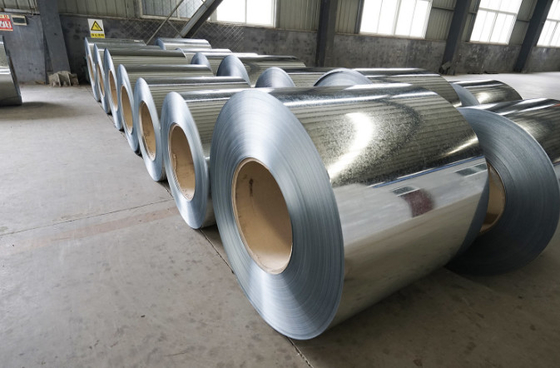 HDG / GI / SECC DX51 Galvanizli Çelik Rulolar Sıcak Daldırma Soğuk Haddelenmiş