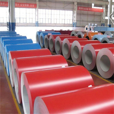 Ppgi Ppgl Boyalı Dx51d Galvanizli Çelik Rulo Metal
