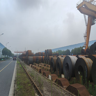 Kalite Q235 A36 Sıcak olarak yuvarlanmış karbon çelik bobinleri 3 mm'den 60 mm'ye kadar kalınlıkta